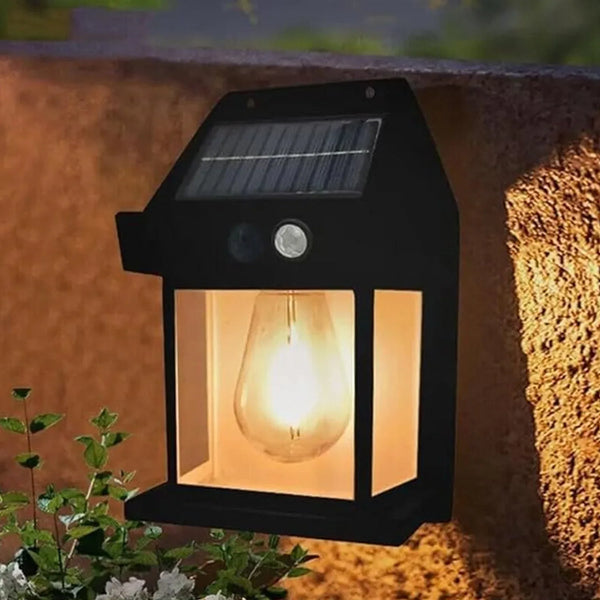 Solar Wall Lamp – Wireless Outdoor Light with Motion Sensor & 3 Modes - Justgrabit Inc.