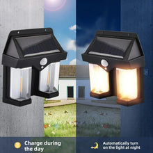 Outdoor Solar Wall Lamp Outdoor Waterproof High Quality Lamp Induction Garden Lamp Garden Villa Night Lamp Double Lamp Light (1 Pc) - Justgrabit Inc.