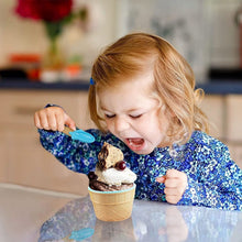 Ice - Cream Waffle Spoon Bowl Cup Set Premium Ice Cream Set 12 Units Coupler Bowl - justgrabit.in | Just Grab It