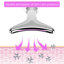 Electric Face Massager Wrinkle Remover LED Photon Face Beauty Device (1 Pc / Plastic) - justgrabit.in | Just Grab It