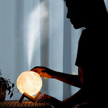 3D 2 in 1 LED Printed Moon Lamp & Aroma Diffuser (1 Pc) - justgrabit.in | Just Grab It