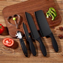 Stainless Steel Chef Knife Set, 5pc Kitchen Cutlery - justgrabit.in | Just Grab It