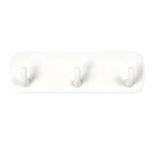 3 Pin Plastic Cloth hanger, Wall Door Hooks Rail for Hanging Clothes. - justgrabit.in | Just Grab It