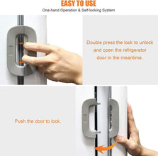 Fridge Freezer Door Lock - Baby Safety Child Lock - justgrabit.in | Just Grab It