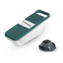 Multifunctional Vegetable Slicer Cutter Onion and Potato Slicer cutter with 6blades and 1 peeler - Justgrabit Inc.