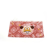 20 Pc Red Printed Pouch For Carrying Stationary Stuffs And All By The Students. - Justgrabit Inc.