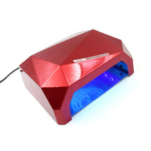 36W LED Nail Dryer, Curing Nail Polish UV Gel Diamond Shaped Nail Dryers (1 Pc) - justgrabit.in | Just Grab It