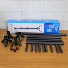 Floor Standing Metal Coat Rack Stand with Multi Hooks - justgrabit.in | Just Grab It