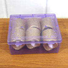 Christmas Premium Glitter LED Tealight Candles (6 Pc Set) - justgrabit.in | Just Grab It