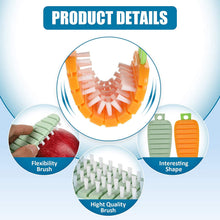 Plastic Fruit & Vegetable Brush (1 Pc) - justgrabit.in | Just Grab It