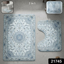 2 In 1 Designer Bathroom Mat Set - justgrabit.in | Just Grab It
