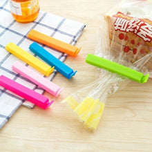 100 Pc Food Sealing Clip used in all kinds of household and official kitchen places for sealing and covering packed food stuff and items. - Justgrabit Inc.
