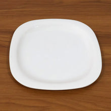 Plastic Square Dinner / Serving Plate – 20 cm (1 Pc) - justgrabit.in | Just Grab It