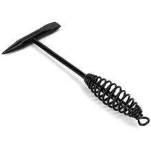 Welding Slag Removal Hammer with Coil Spring Handle | Heavy Duty Chipping Tool for Slag & Spatter Cleaning (1 Pc) - Justgrabit Inc.