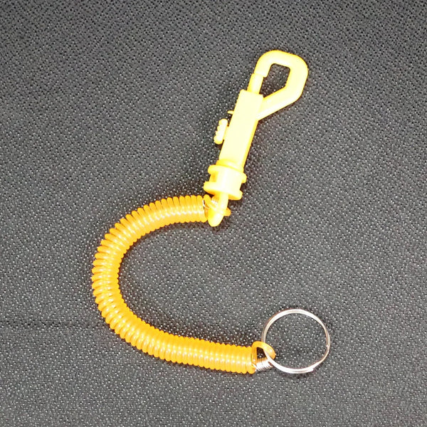 Coiled Retractable Keychain - (1 Pc) - justgrabit.in | Just Grab It