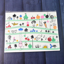 Colorful Cartoon Printed Dining Table Placemats for Kids (4 Pc / 40x30 Cm) - Justgrabit Inc.
