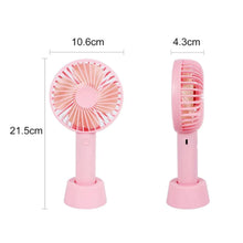 Portable Handheld Fan used in summers in all kinds of places including household and offices etc.(Battery Not Include) - Justgrabit Inc.