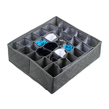 Folding Removable Tie Necktie Sock,Handkerchiefs, Ties, Belts and Underwear Storage Boxes, Easy Assemble Lightweight Folding for Home Daily Use (1 Pc Mix Design) - Justgrabit Inc.