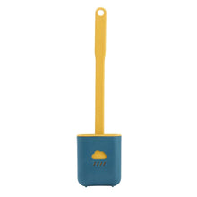 Silicone Toilet Brush with Holder (Without Box) - justgrabit.in | Just Grab It