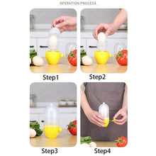 MANUAL EGG PULLER SCRAMBLER HOUSEHOLD WHITE EGG YOLK MIXER KITCHEN TOOL MIX MANUAL SCRAMBLER CONVENIENT WITHOUT BREAKING EGGS. - Justgrabit Inc.