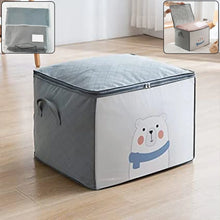 Clothes Storage Bag with Zipper & Handles - Justgrabit Inc.