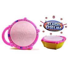 Flash Drum Toy – Colorful Musical Drum with Light Effects, Best Gift for Kids - Justgrabit Inc.