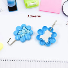 Multipurpose Self - Adhesive hooks (2 Pc Set / Mix Design) - justgrabit.in | Just Grab It