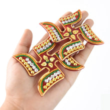 Decorative Swastik Sticker (2Pc Set) - Justgrabit Inc.
