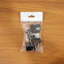 Strong Black Binder Clips (10 Pc ) - justgrabit.in | Just Grab It