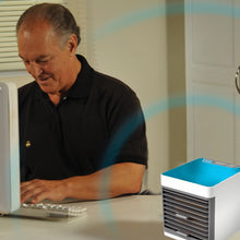 Mini Portable Air Cooler with LED Light & Water Fill - justgrabit.in | Just Grab It