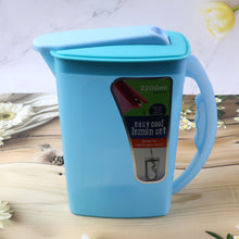 Easy Cool Lemon Set Water Jug with Lid & Handle (Approx. 2200 ml) - justgrabit.in | Just Grab It