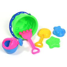 Beach Sand Castle Toy Set for Kids - 6 Pcs Summer Play - justgrabit.in | Just Grab It