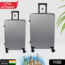 Trolley Bag for Men & Women, Multi Color, Set of 2 (Big & Small) - justgrabit.in | Just Grab It
