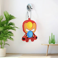 Themed Iron Man Shape Keychain Pop It Toy (1 Pc) - Justgrabit Inc.