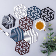 Tea Coaster Non - Slip Placemat High Temperature Insulation Pad Hollow Pot Mat - justgrabit.in | Just Grab It
