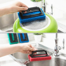 Tile cleaning multipurpose scrubber Brush with handle - Justgrabit Inc.
