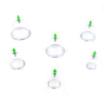 Vacuum Cupping Set 6 Pcs Kit Pull Out a Vacuum Apparatus Therapy Relax Massagers Curve Suction Pumps - justgrabit.in | Just Grab It