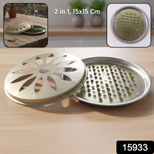 2 in 1 Metal Mosquito Coil Stand cum Incense Burner (15x15 Cm, 1 Pc) - justgrabit.in | Just Grab It