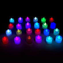 Multicolor LED Tealights Candles (24 Pack): Festive Decorations, Diwali - justgrabit.in | Just Grab It