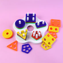 Geometric Stacking Sorter Puzzle Toy - justgrabit.in | Just Grab It