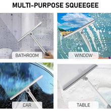 2 - in - 1 Window Glass Cleaning Wiper with Microfiber Pad - justgrabit.in | Just Grab It