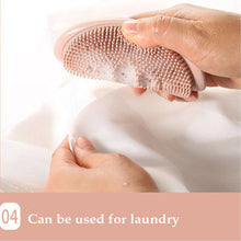 2 in 1 Silicone Cleaning Brush used in all kinds of bathroom purposes for cleaning and washing floors, corners, surfaces and many more things. - Justgrabit Inc.