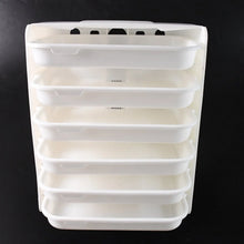 Plastic 6 Layer Wall - Mounted Food Organizer Rack (1 Set) - Justgrabit Inc.