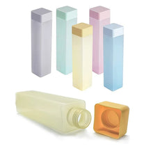 Large Capacity Plastic Water Bottle | Set of 6 | Square Water Bottle (940ml each) - Justgrabit Inc.