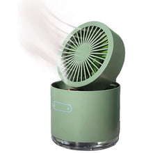 Mini Desktop Cooling Fan with Humidifier Spray - justgrabit.in | Just Grab It