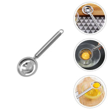 kitchen tools Egg Yolk White Separator Stainless Steel Egg White Separator Tools Eggs Yolk Filter Gadgets Kitchen Gadgets Separating Funnel Spoon Egg Divider Tools - justgrabit.in | Just Grab It