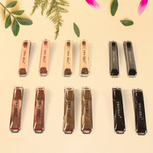 Stainless Steel Cute Nail Clipper Nail Catcher, Nail File (12 Pcs Set / Mix Design) - justgrabit.in | Just Grab It