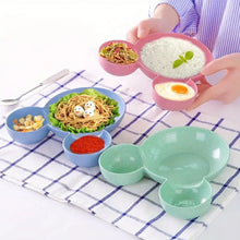 Mickey Mouse Shape Plates for Kids, BPA Free, & Unbreakable Children’s Food Plate, Kids Bowl, Fruit Plate, Baby Cartoon Pie Bowl Plate, Tableware (1 Pc) - Justgrabit Inc.