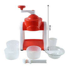 Manual Ice Snow Maker Machine (1 Set Red Color) - justgrabit.in | Just Grab It