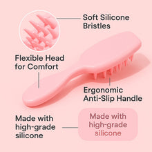 🎁 🎁 Multipurpose Silicone Scalp Massager Shampoo Brush (1 Pc) - justgrabit.in | Just Grab It